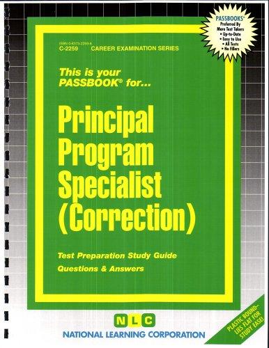 Principal Program Specialist (Correction)