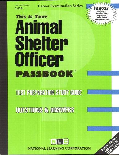 Animal Shelter Officer by Jack Rudman cover