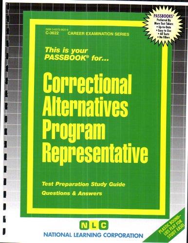 Correctional Alternatives Program Representative