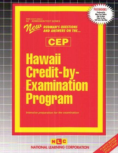 Hawaii Credit-By-Examination Program (Cep