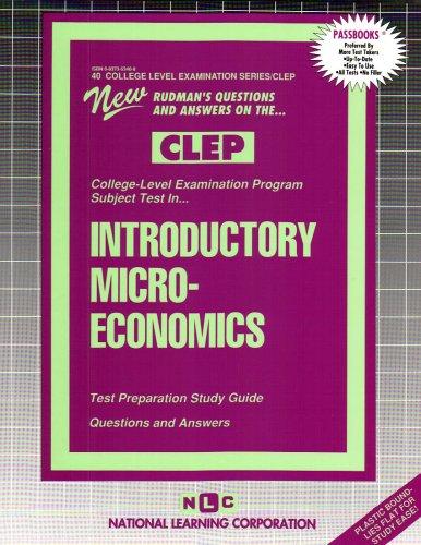 CLEP Introductory Microeconomics (College-Level Examination Program)
