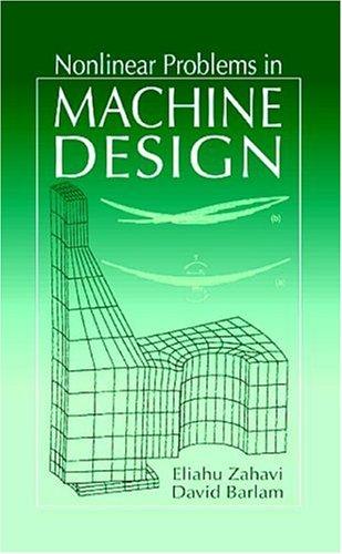 Nonlinear problems in machine design
