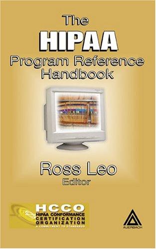 The HIPAA program reference handbook