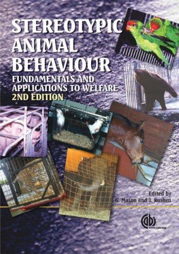 Stereotypic animal behaviour by Georgia Mason, Jeffrey Rushen cover