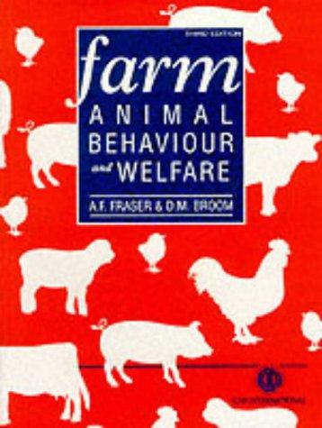 Farm animal behaviour and welfare by A. F. Fraser cover