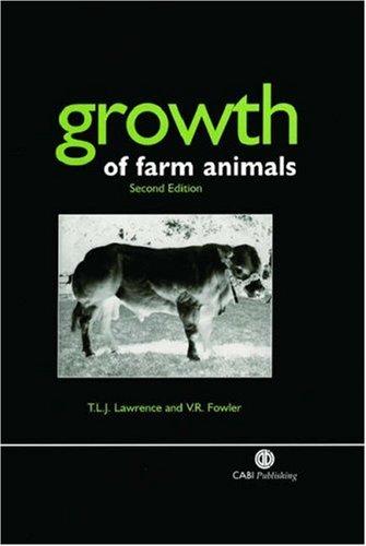 Growth of farm animals by T. L. J. Lawrence, V. R. Fowler cover
