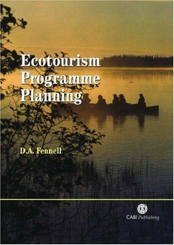 Ecotourism Program Planning