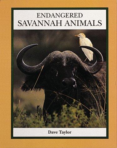 Endangered savannah animals by J. David Taylor cover