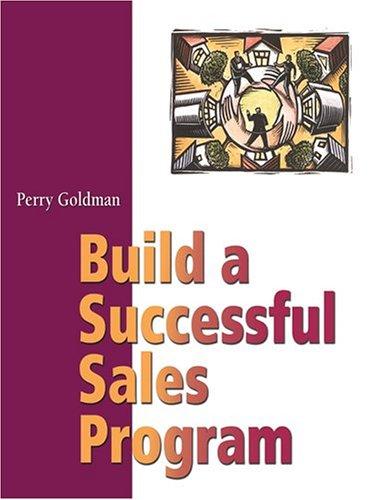 Build a Successful Sales Program