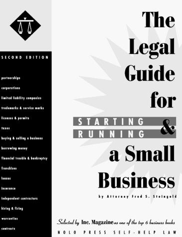 Legal guide for starting & running a small business
