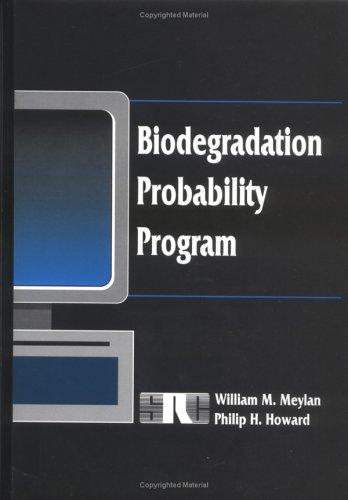 Biodegradation Probability Program Database