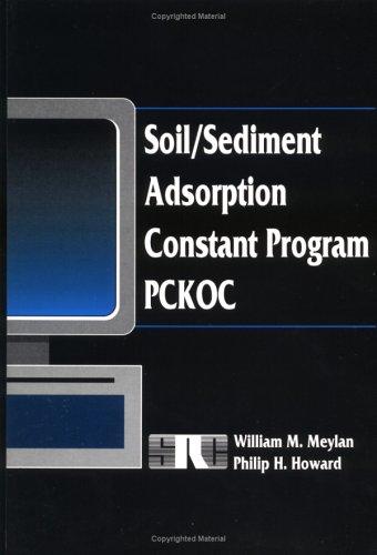 Soil Sediment Adsorption Constant Program