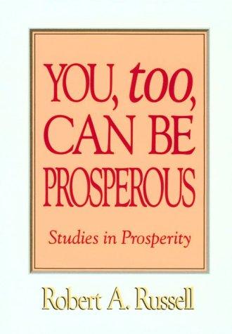 You Too Can Be Prosperous