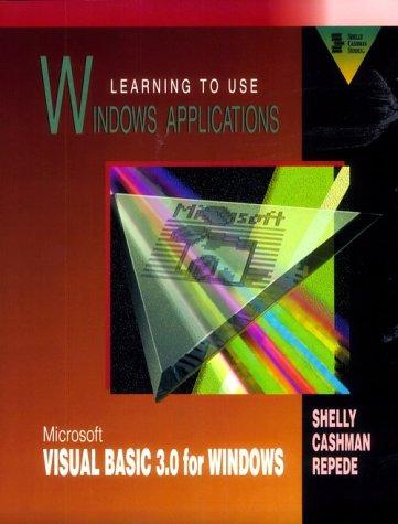 Learning to use Windows applications