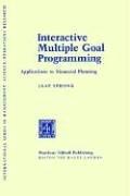 Interactive multiple goal programming