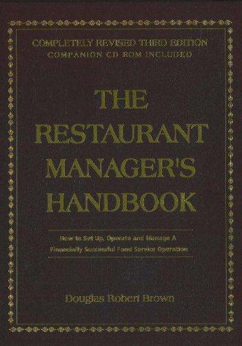 The restaurant managers handbook