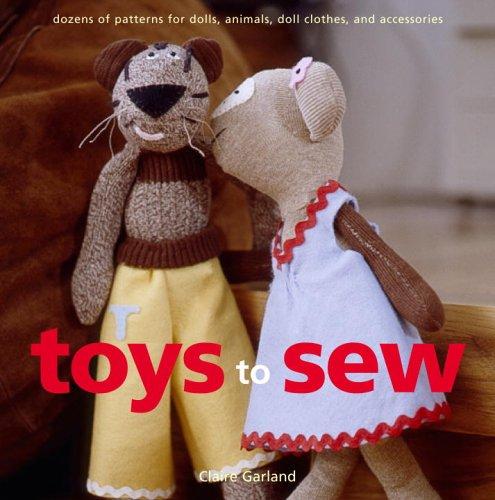 Toys to Sew by Claire Garland cover