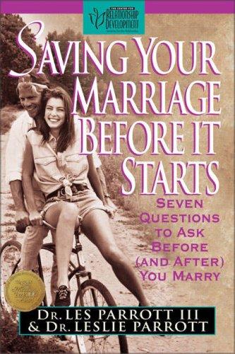 Saving your marriage before it starts