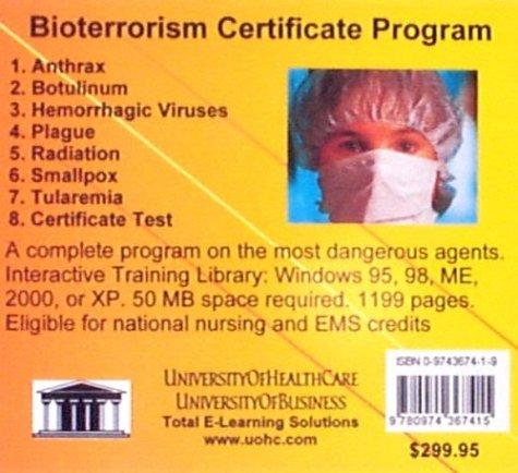 Bioterrorism Certificate Program