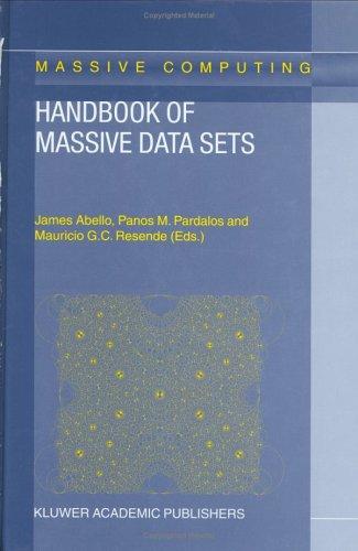 Handbook of massive data sets