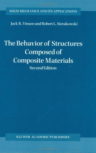 The behavior of structures composed of composite materials