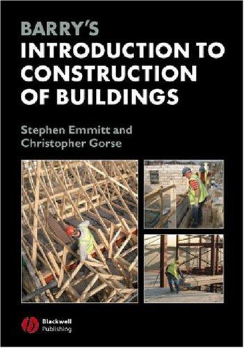 Barry's introduction to construction of buildings