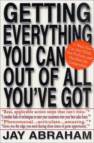 Getting everything you can out of all you've got