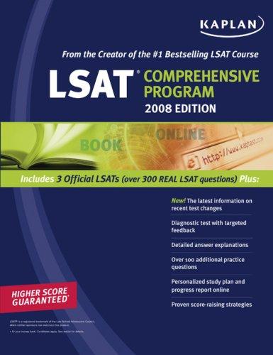 Kaplan LSAT 2008, Comprehensive Program