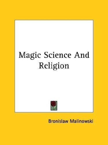 Magic, science and religion