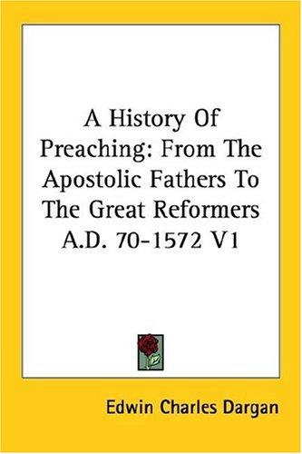 A history of preaching