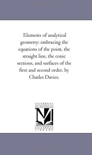 Elements of analytical geometry