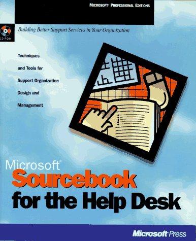 Microsoft sourcebook for the help desk