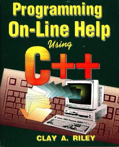 Programming on-line help with C++