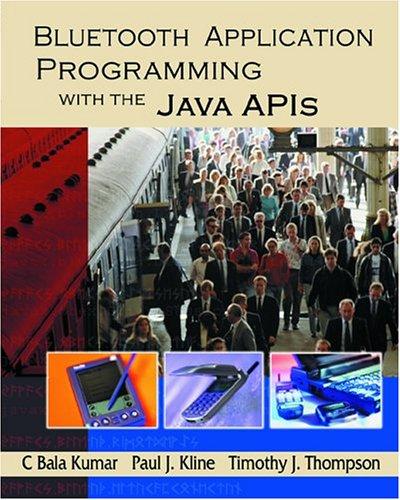 Bluetooth application programming with the Java APIs