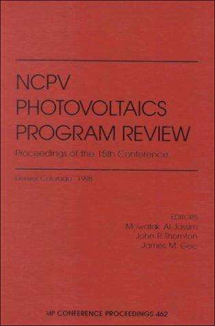 NCPV Photovoltaics Program review