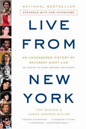 Live from New York by Tom Shales & james Andrew Miller cover