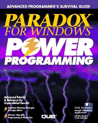 Paradox for Windows power programming