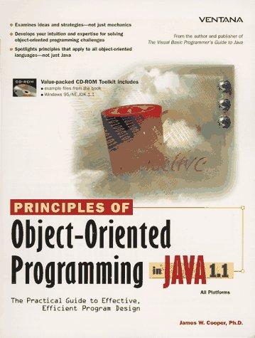 Principles of object-oriented programming in Java 1.1