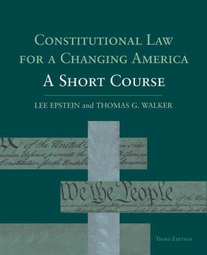 Constitutional law for a changing America