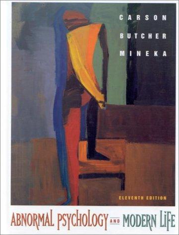 Abnormal psychology and modern life