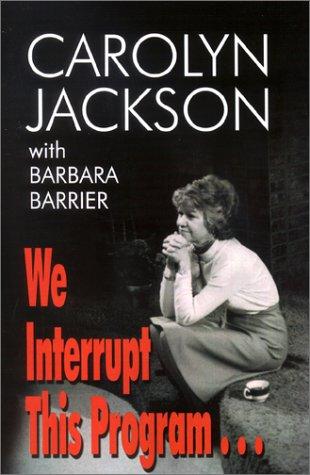 We interrupt this program--
