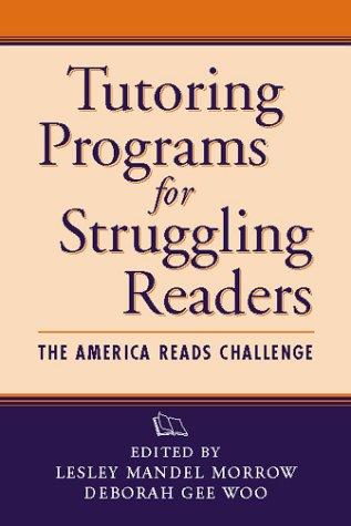 Tutoring programs for struggling readers