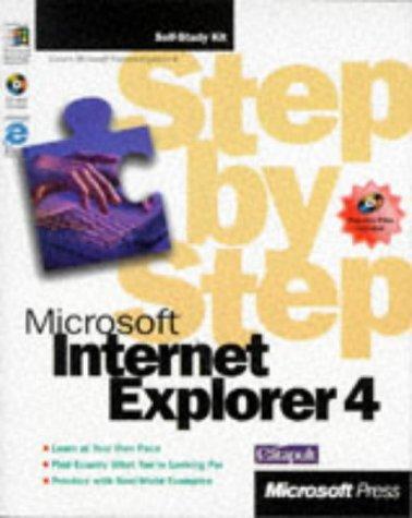 Microsoft Internet Explorer 4 (Step By Step (Microsoft))