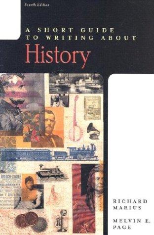 A short guide to writing about history