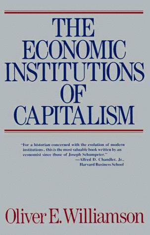 The Economic Institutions of Capitalism