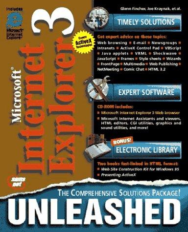 Microsoft Internet Explorer 3.0 unleashed