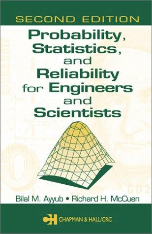 Probability, statistics, and reliability for engineers and scientists