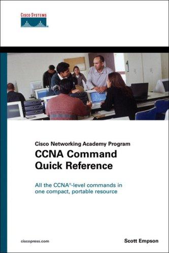 CCNA Command Quick Reference (Cisco Networking Academy Program) (Cisco Networking Academy Program)