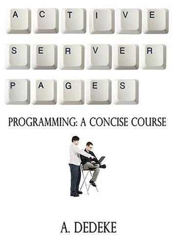 Active Server Pages Programming
