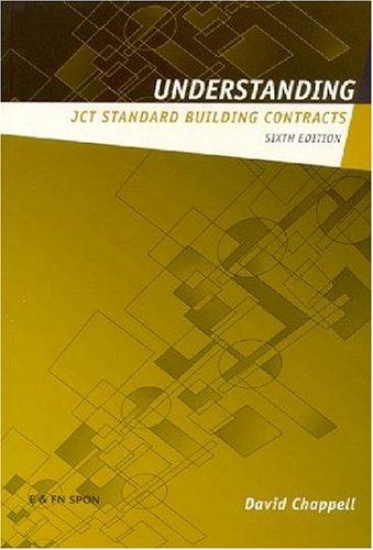 Understanding JCT standard building contracts
